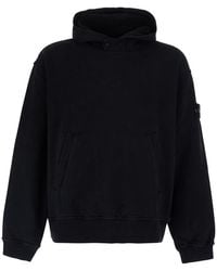 Stone Island - Hoodie, Cotton Sweatshirts - Lyst