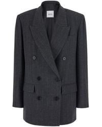 Jucca - Double-Breasted Jacket With Prince Of Wales Pattern - Lyst