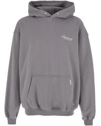 Represent - Felpa Con Logo Lettering Sul Fronte E Maxi Stampa Logo Sul R - Lyst