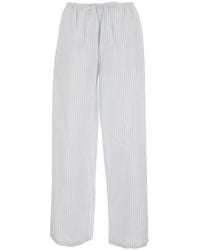DUNST - Pants With Elastic Waistband And Drawstring And All-Over S - Lyst