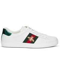 mens gucci snake trainers