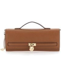 MICHAEL Michael Kors - Clutch Hamilton Moderne Hammered Leather - Lyst
