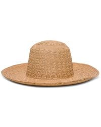 Saint Laurent - Maui Straw Hat - Lyst