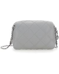 Tory Burch - Borsa A Spalla 'Fleming' Con Tracolla A Catena E Trapuntatu - Lyst