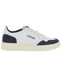 Autry - 'Medalist' Sneaker Low Top With Logo Patch On The Tongue An - Lyst