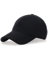 Saint Laurent - Cappello Da Baseball Con Ricamo Cassandre - Lyst
