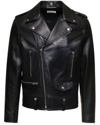 Saint Laurent - Motorcycle Jacket - Lyst