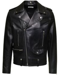 Saint Laurent - Motorcycle Jacket - Lyst