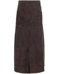 Max Mara - 'S Maxmara 'Fiorire' Skirt With Concealed Zip Closure - Lyst