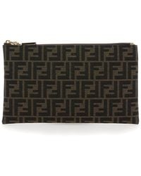 Fendi - 'Medium Baguette' Flat Pouch - Lyst