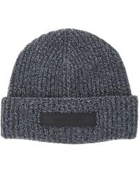 Moncler - Berretto Con Patch Logo Sul Fronte - Lyst