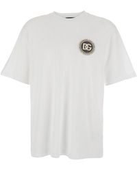 Dolce & Gabbana - T-Shirt With Logo - Lyst