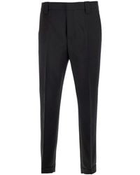 Versace - Look 20 Double Pleat Wool Pants - Lyst