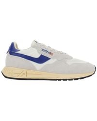 Autry - Sneakers Reelwind Leather Nylon Trainers - Lyst