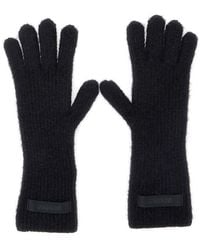Jacquemus - 'Les Gants Gros Grain' Gloves With Logo Patch On The Front - Lyst