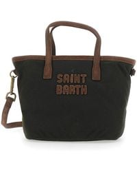 MC2 Saint Barth - City Bag Mini Wax Is A Tech Fabric Handba - Lyst