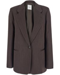 Grifoni - Single Breasted Blazer - Lyst