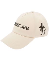 3 MONCLER GRENOBLE - Baseball Cap With Contrasting Logo Print - Lyst