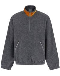 WOOYOUNGMI - T-Shirt With Round Neck And Long Sleeves - Lyst
