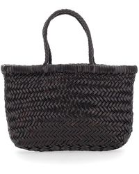 Dragon Diffusion - Handbag 'Flat Gora' Mini With Two Top Handles And Eco - Lyst