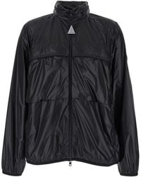 Moncler - 'Anubis' Jacket With Foldable Design And Iconic Logo Patch - Lyst