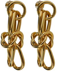 FEDERICA TOSI - 'Cecile' Twisted Earrings - Lyst