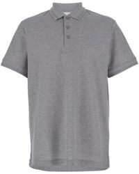 Burberry - Short Sleeve Polo Shirt With Buttons - Lyst