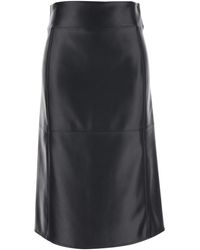 Max Mara - ' Maxmara 'Volonta' Midi Skirt With Rear Single Vent - Lyst