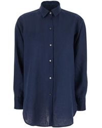 Le Plain - Camicia Con Colletto Classico E Maniche Lunghe - Lyst