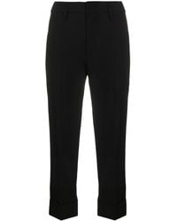 Tela Remo Trousers In Wool Blend - Black