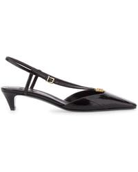Fendi - Pumps With Ff Logo On The Front - Lyst