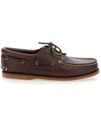 Timberland - Boat Loafers With Two-Tone Laces - Lyst