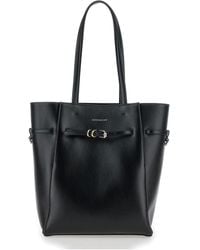 Givenchy - 'Voyou Small' Tote Bag With Embossed Logo - Lyst