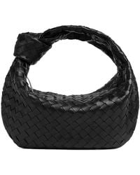 Bottega Veneta - Shoulder Bag 'Jodie' Small With Knot Detail And Intreccio Motif - Lyst
