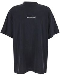 Balenciaga - Uniform Merch Dry Jersey Oversized T-Shirt - Lyst