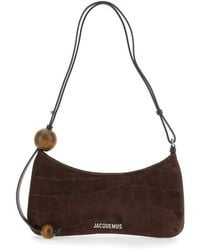Jacquemus - Borsa A Spalla 'Le Bisou Perle' Con Dettaglio Logo - Lyst
