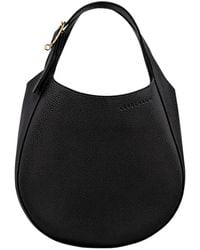 Longchamp - 'Le Foulonné Small Handbag With Logo Lettering On The - Lyst