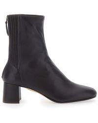 Aquazzura - 'Saint Honore' Ankle Boots With Zip Closure - Lyst