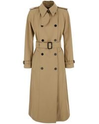 Gucci - Trench Coat With Adjustable Belt - Lyst