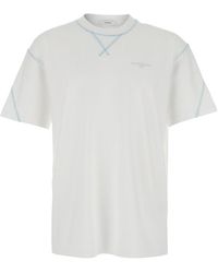 Givenchy - T-Shirt With Logo On Front - Lyst
