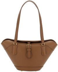 Dolce & Gabbana - Borsa A Spalla Con Due Manici Superiori E Chiusura Con - Lyst