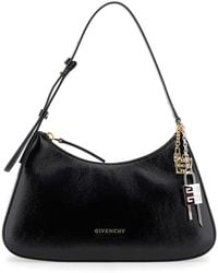 Givenchy - 'Lucky Lock' Shoulder Bag With Logo Lettering On The Fr - Lyst