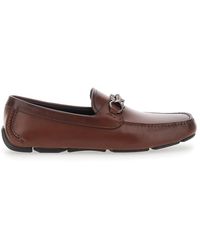 Ferragamo - Loafers Sunsay Leather - Lyst