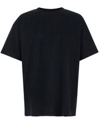 Givenchy - T-Shirt Girocollo Con Dettaglio Logo Lettering - Lyst