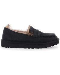 UGG - Ellis Nubuck Loafer With Rubber Sole - Lyst