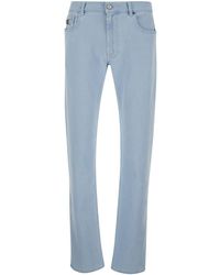 Versace - Jeans Skinny Con Patch Logo - Lyst