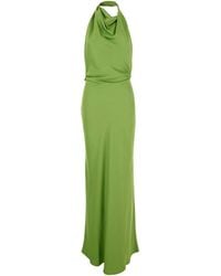 Jonathan Simkhai - Abito Lungo 'Reannon' Con Scollo All'Americana E Ruches Sul Fr - Lyst