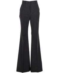Sportmax - Pantalone 'Hangar' A Palazzo Con Passanti Per Cintura E Gamba - Lyst