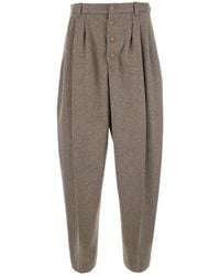 Jacquemus - Cotton Pants With Elastic Waist And Side Pockets For M - Lyst