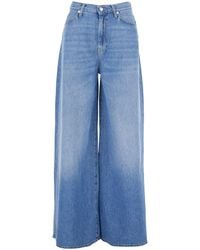 Roy Rogers - 'Kaori' Light Jeans With Logo Patch On The Back - Lyst